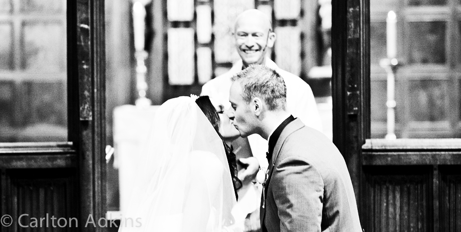 wedding photography of the bride and groom in cheshire