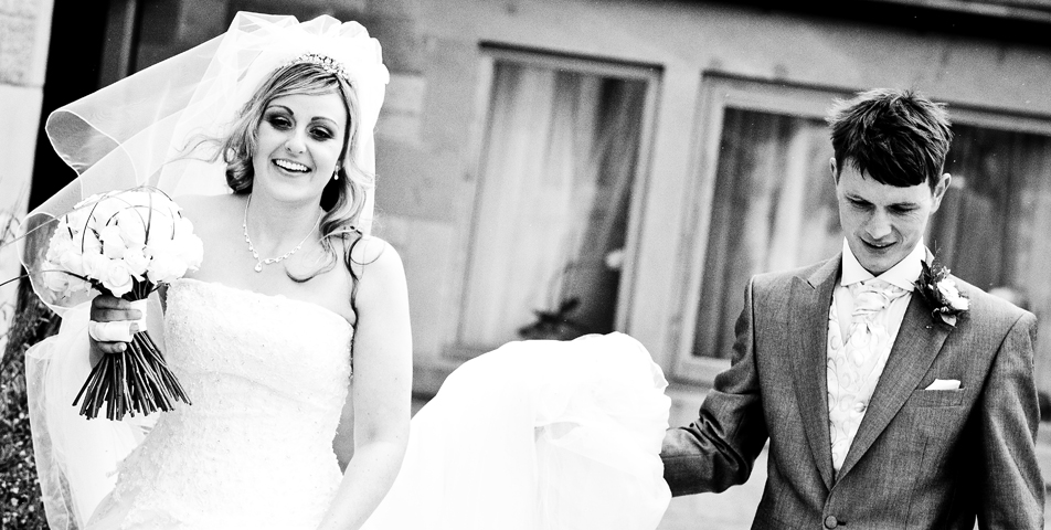 wedding photography of the bride and groom