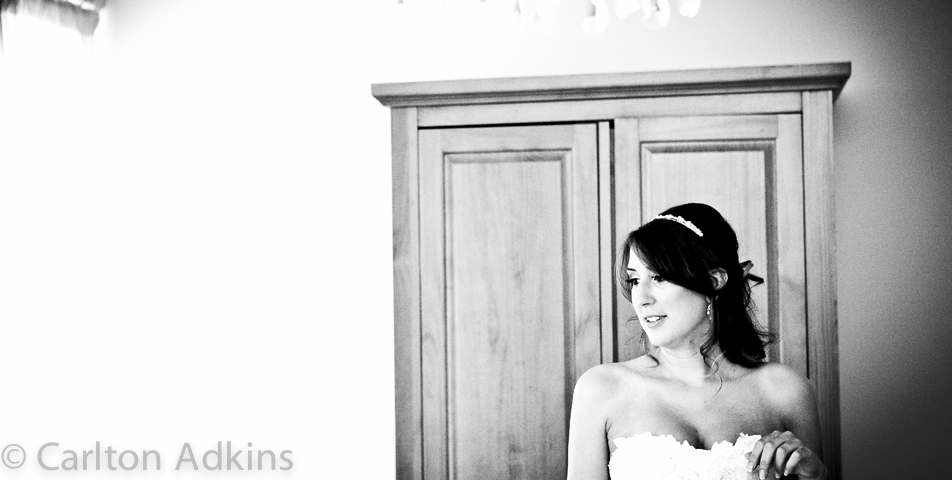 Creative wedding photographer shooting black and white photography cheshire