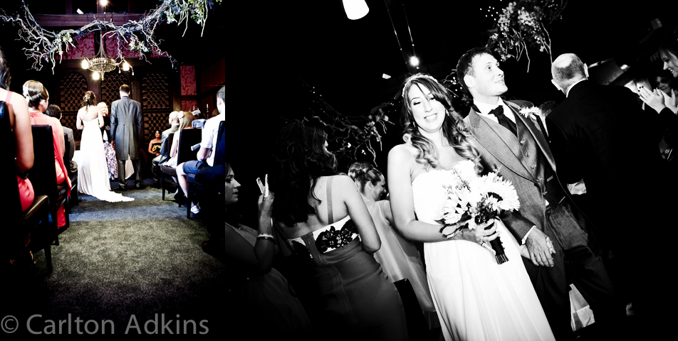 photography of the civil wedding ceremony at the belle epoque knutsford cheshire