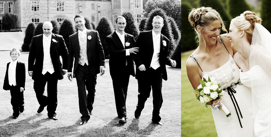 photography of the wedding party at Littlecote House Hotel Berkshire