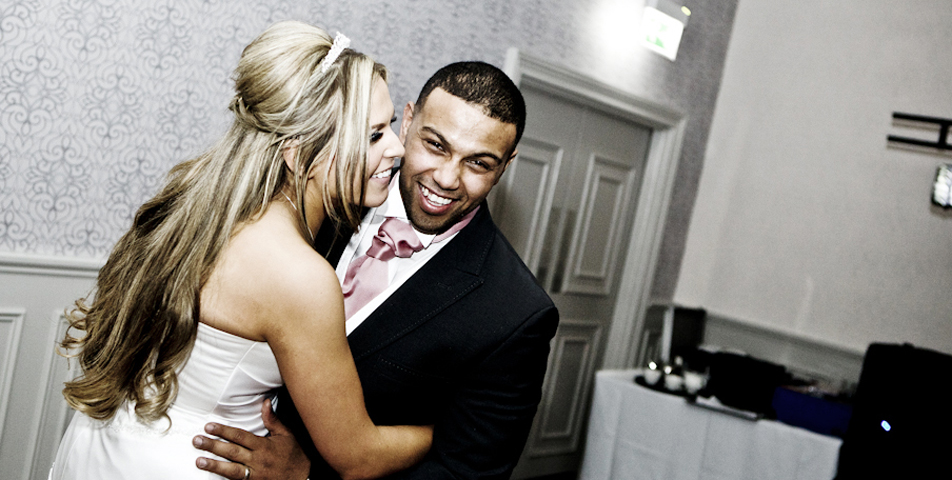 wedding photography of the first dance at mottram hall near macclesfield cheshire
