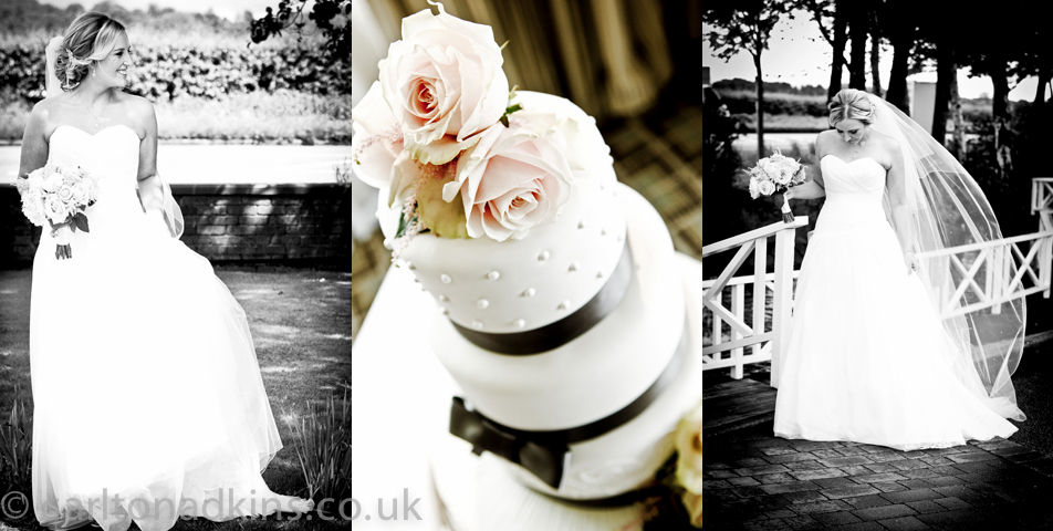 wedding photography of the brides dress in wilmslow cheshire