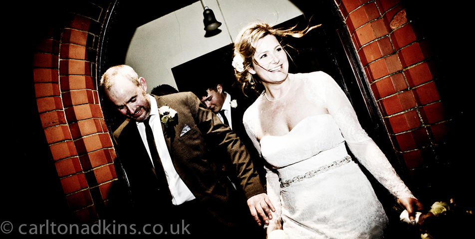 photography of the bride at the wedding ceremony in cheshire