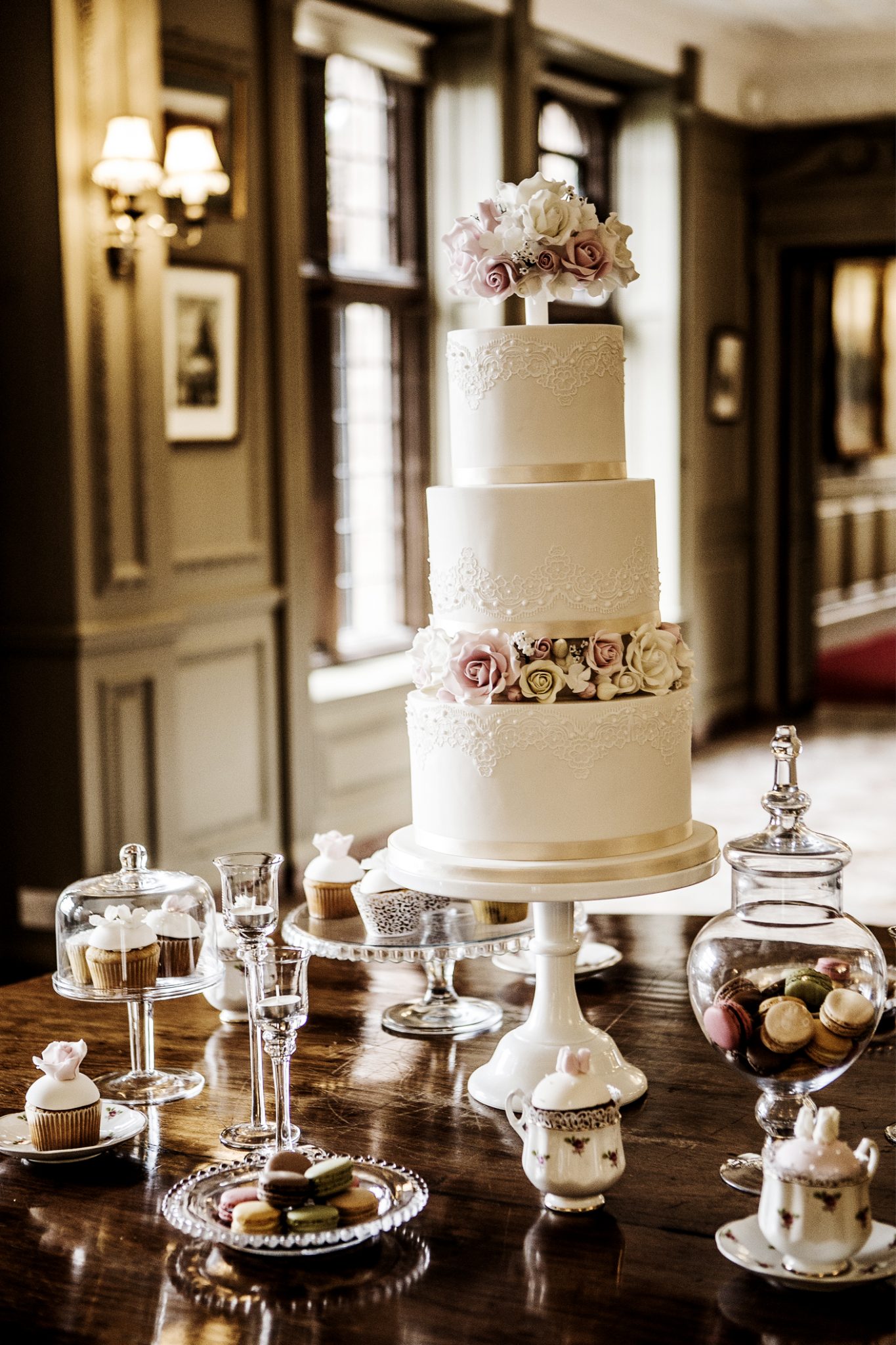 photography-of-the-wedding-cake-at-thornton-manor-hotel-wirral
