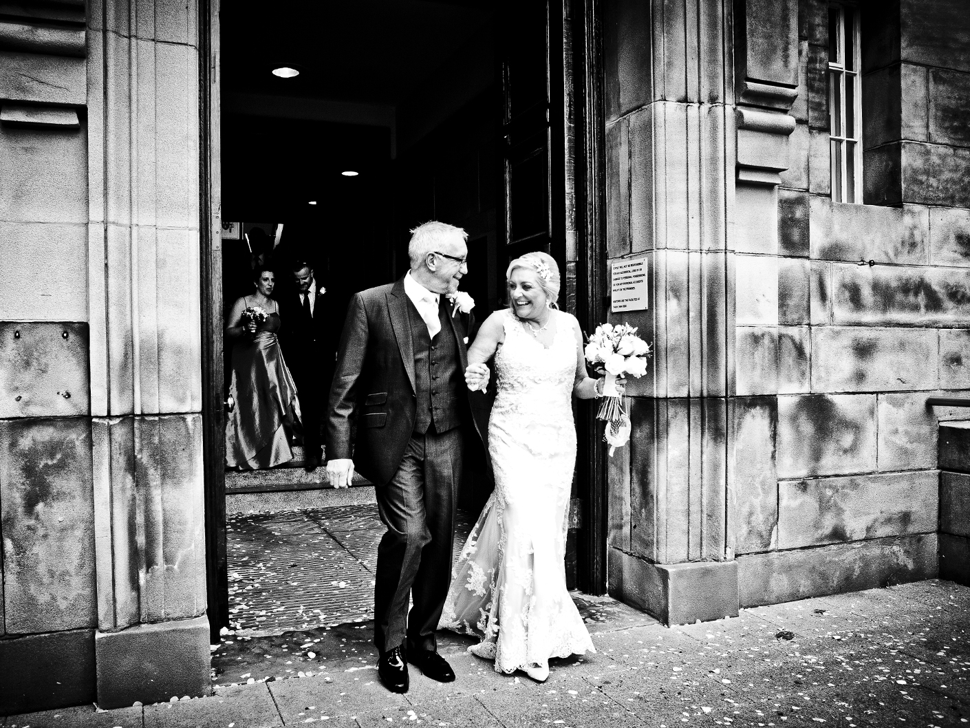 wedding-photography-afterbthe-ceremony-of-the-bride-and-groom-in-cheshire