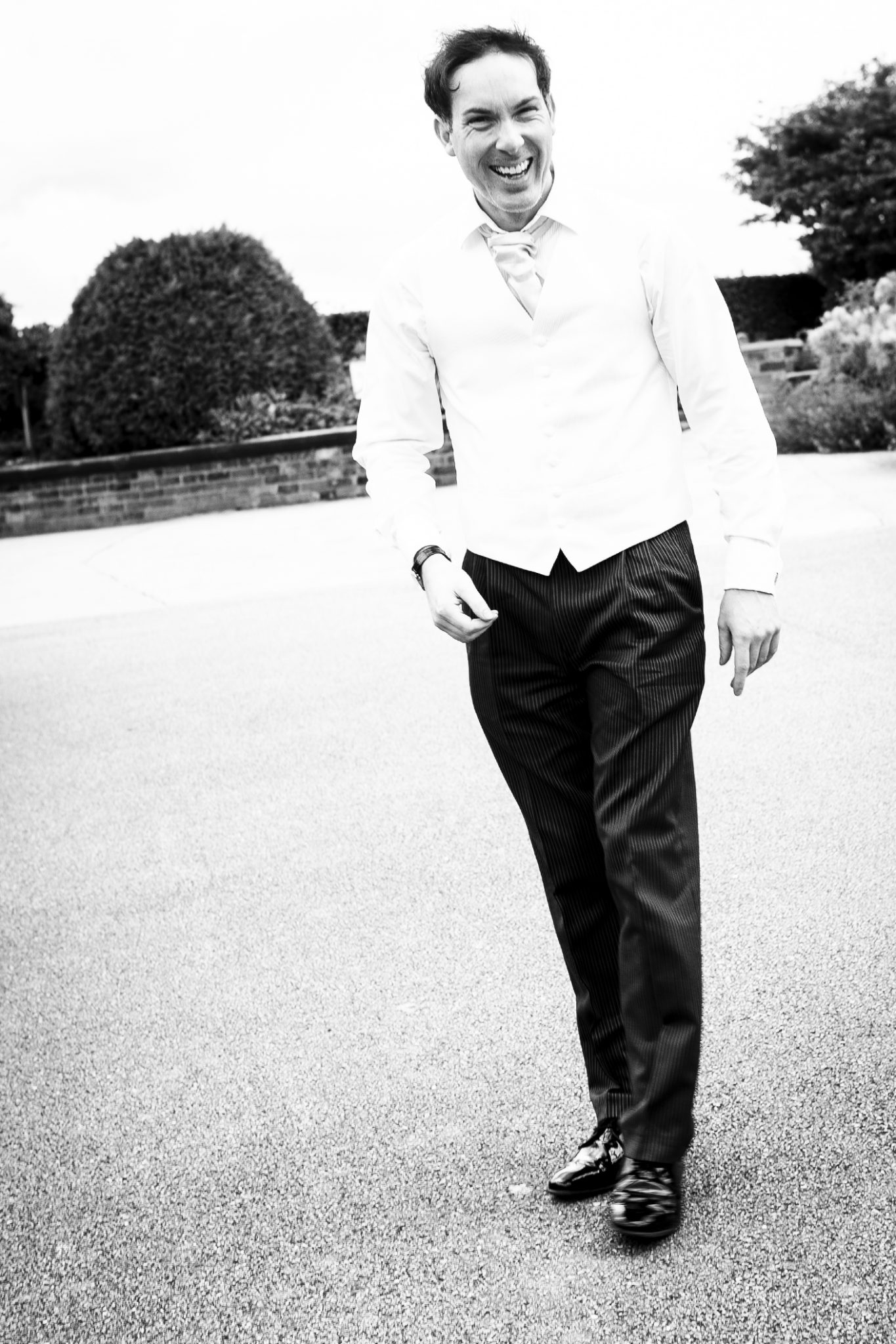 wedding-photography-of-the-groom-before-the-ceremony-at-Sandhole-Oak-Barn-Congleton-Cheshire